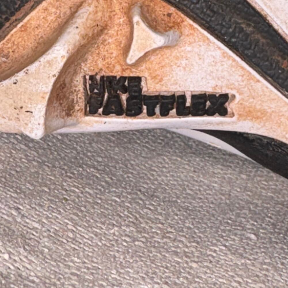 Nike Diamond Kids Baseball Cleats Size 6 White Black Used Field-Ready - Picture 5 of 7